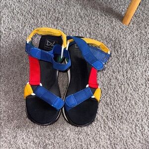 Vibrant Multi-Color Sandals